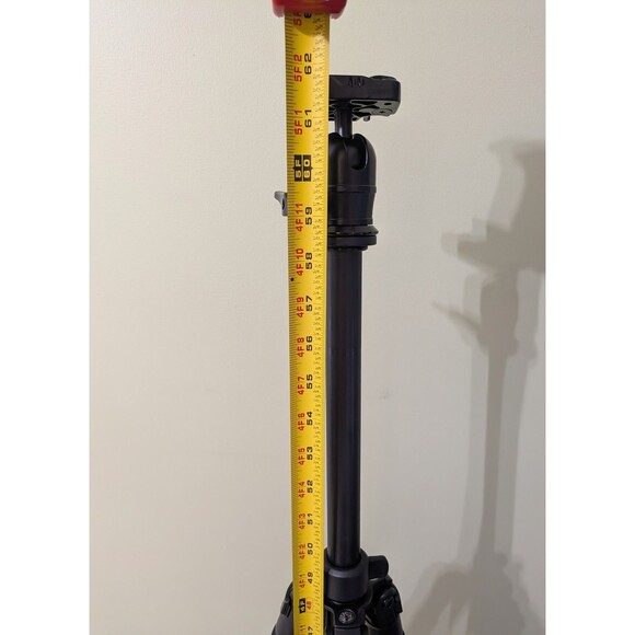 Dolica Proline AX620B100 Professional Aluminum Tripod with Ball Head Black, 60" - Picture 8 of 8